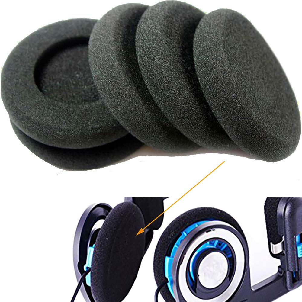 6pcs 2inch Earphone Sponge Foam Pads Cushions for Koss Porta Pro PP PX100 for Sony Sennheisers Philips Panasonic RP-HT21 AKG Headphones 50mm Foam Ear