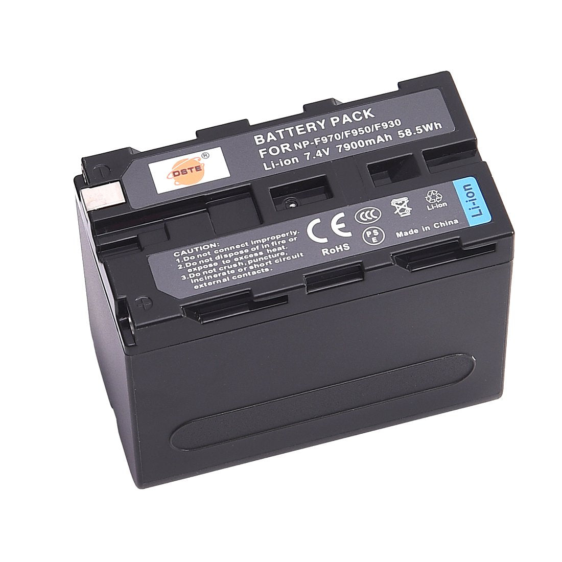 DSTE® 2X Replacement Li-ion NP-F970 NP-F950 Battery Compatible Sony DCM-M1 MVC-CD1000 HDR-FX1 DCR-VX2100E DSR-PD190P NEX-FS700RH HXR-NX3 Camera as