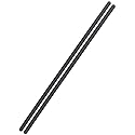 Deal4GO 2-Pack Bottom Case Rubber Feet Adhesive Pads for Dell Inspiron 5368 5378 5379 7368 7378 7460 7472 7560 7572 7569 7579 Laptop Rubber Strip