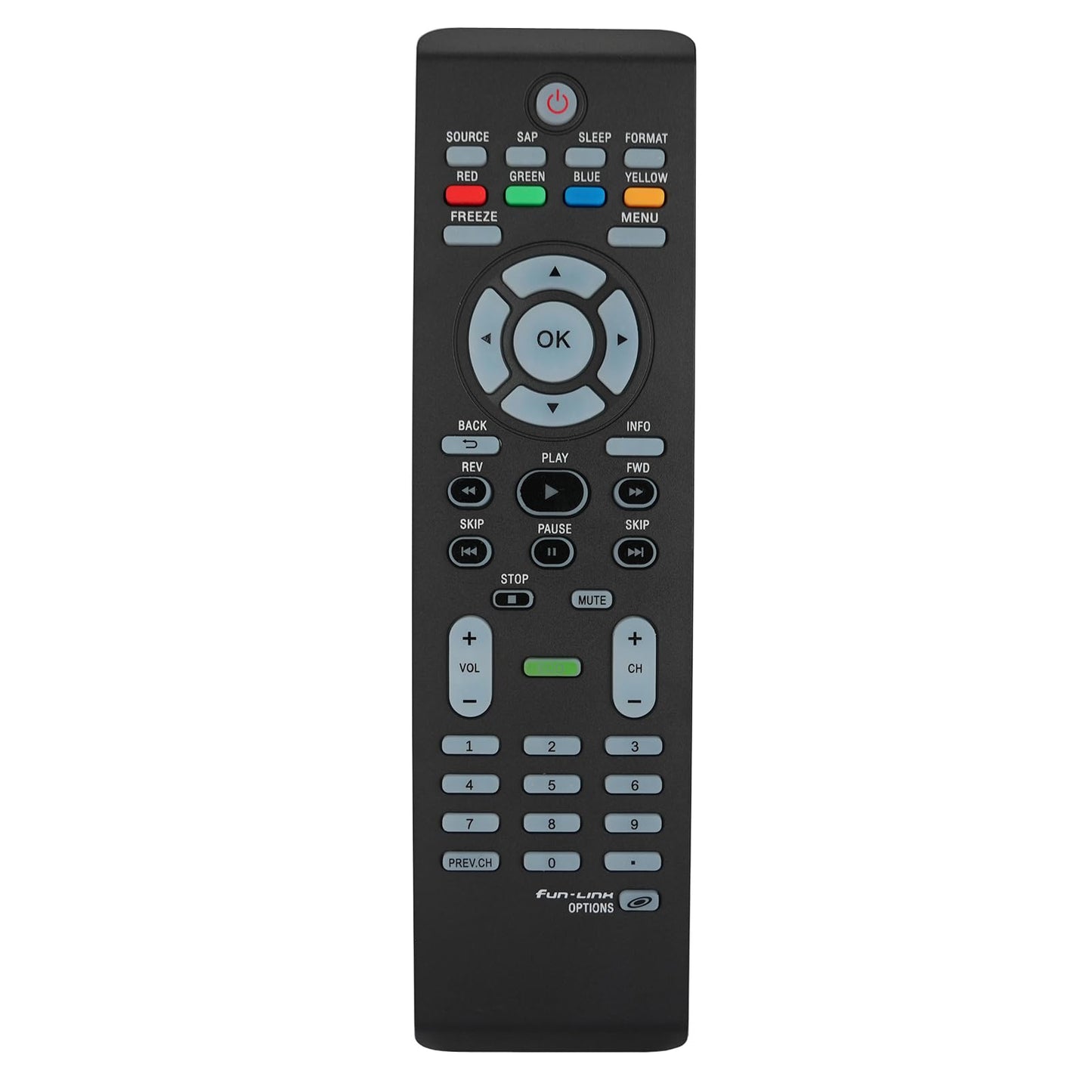 Universal Replacement Remote Control Compatible for Magnavox TV 19MD350B 19MD350B/F7 19MD359B 19MD359B/F7 37MD311B 37MD311B/F7 37MD359B 37MD359B/F7