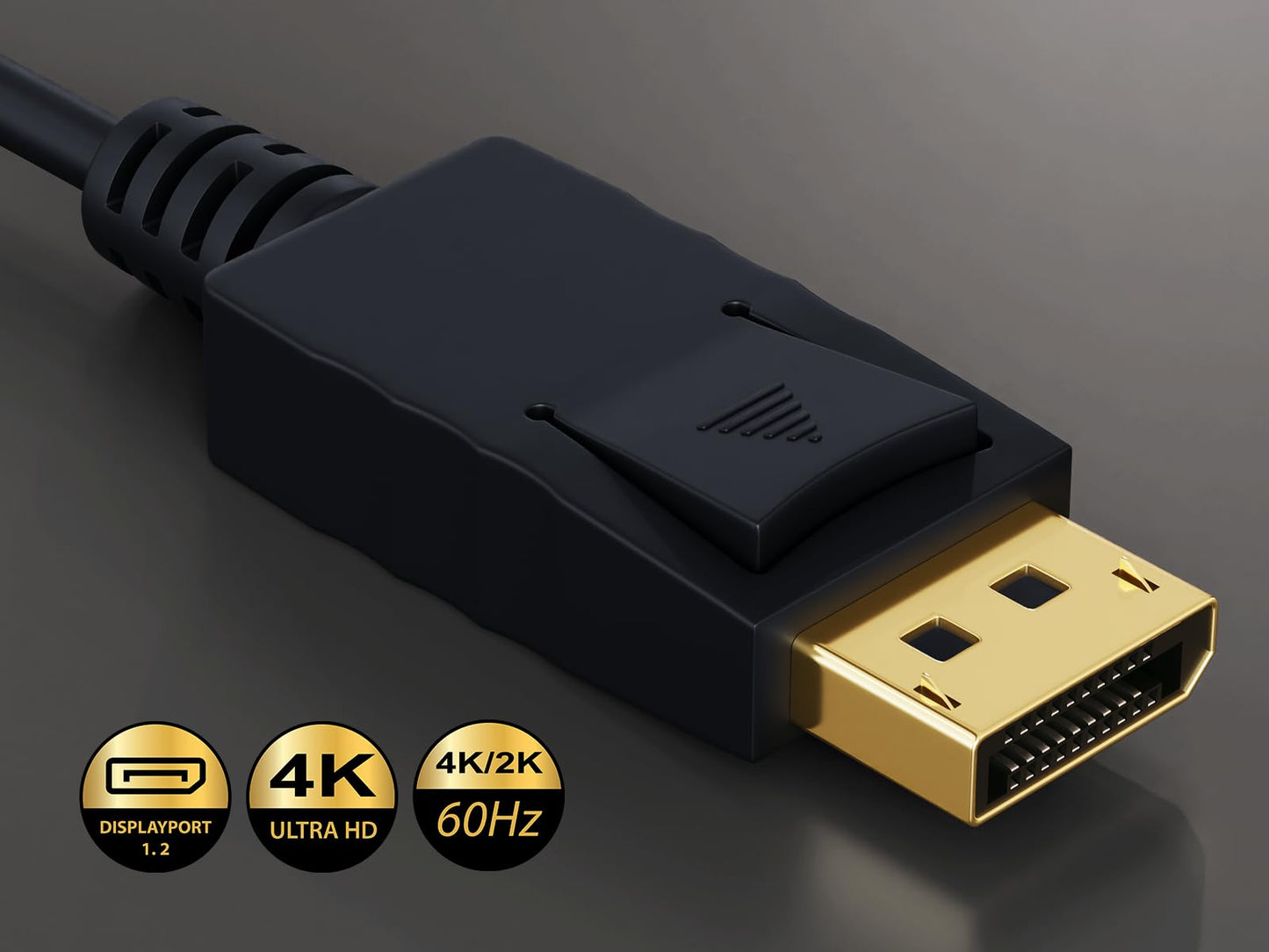 Cable Leader Gold Plated Premium DisplayPort to HDMI Male to Male Cable (10 Feet)