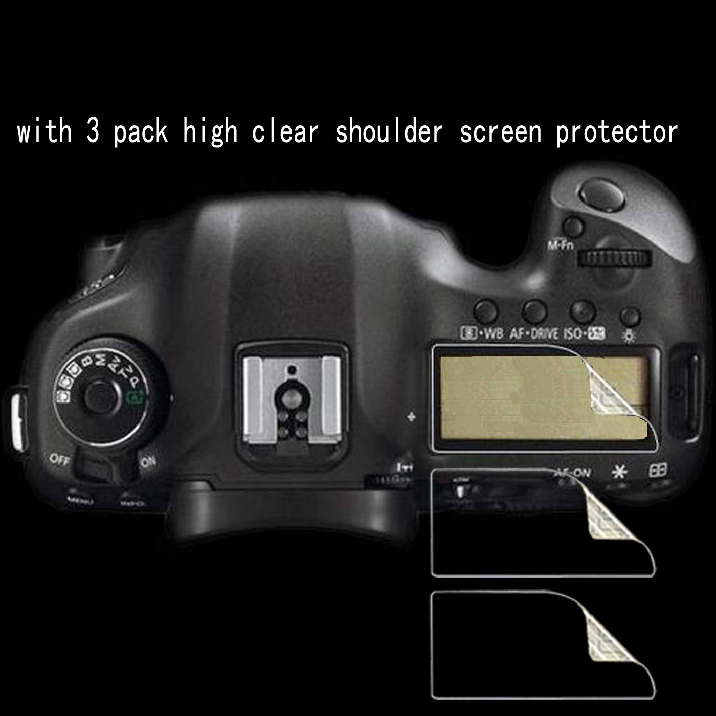 debous Screen Cover for Nikon D7500, Optical Tempered Glass 0.3mm 9H Hard Film (3 Pack)