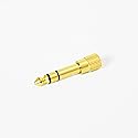MEE audio 1/4 inch Stereo Audio Adapter, 3.5mm (1/8") Female to 6.3mm (1/4") Male Converter, Gold Plated, TRS and TRRS Compatible for Headphones