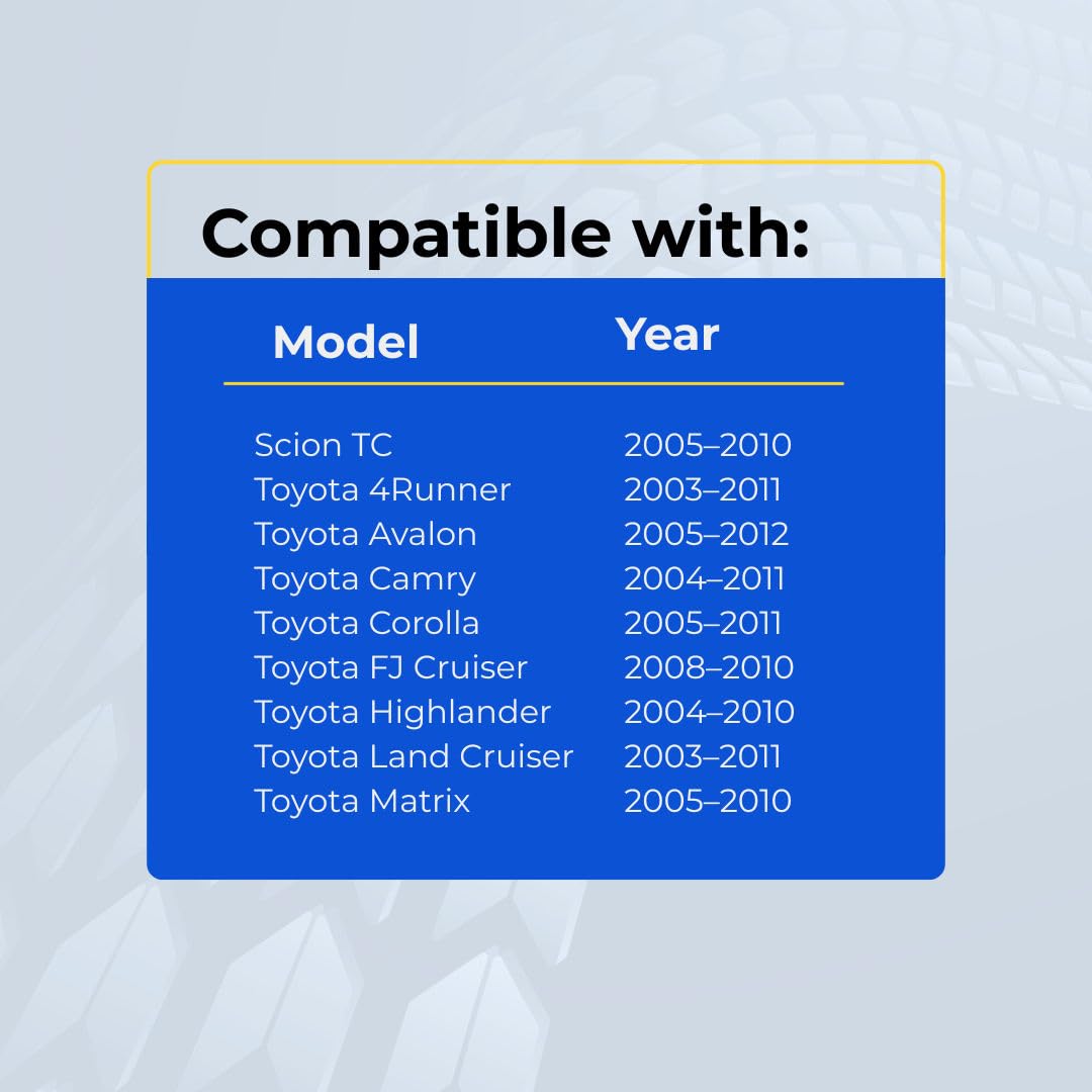 Replacement Transponder Ignition Car Key Compatible with Tacoma 2005-2010 TOY44D Part Number 89785-08020 89785-60160 Chip ID Texas 4D 67 ("Dot chip)