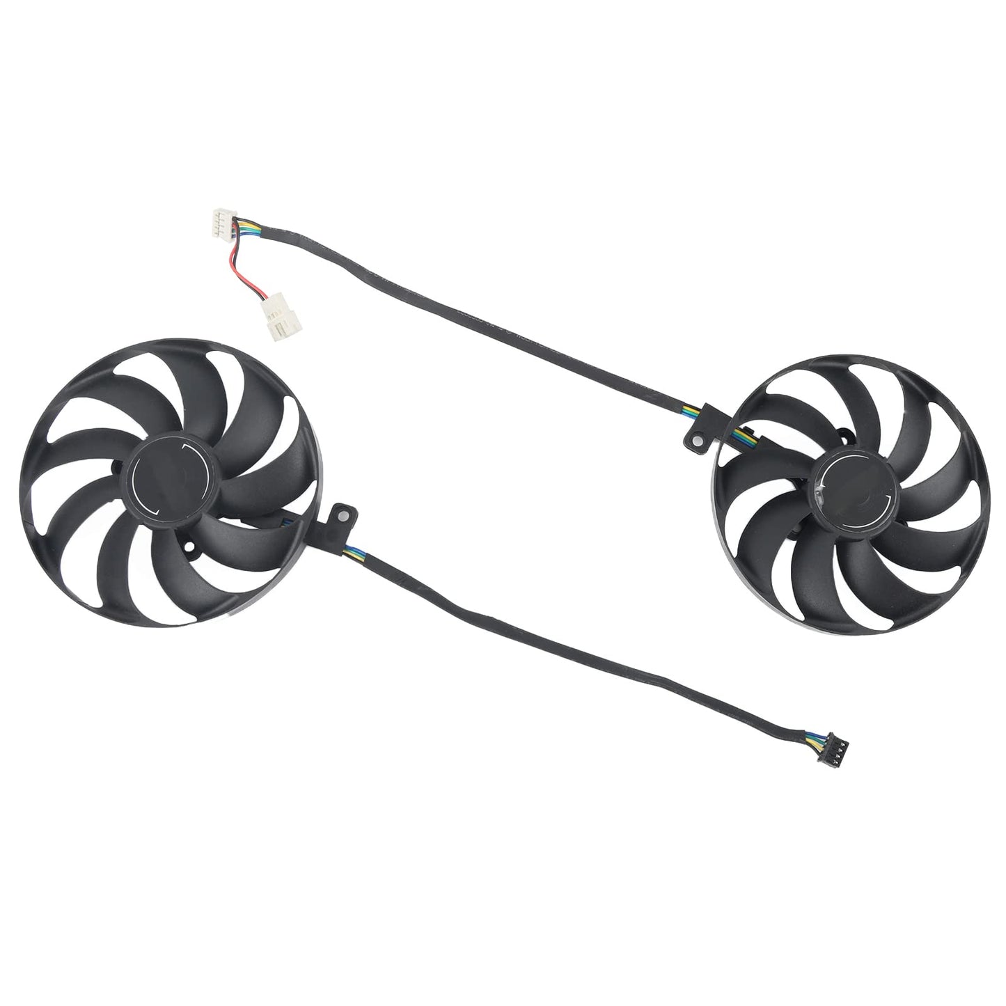 inRobert T129215SU 87mm RTX2060S RTX2070S RTX2080S Graphics Card Fan for ASUS Dual RTX 2060 2070 2080 Super EVO GPU (Fan-AB)