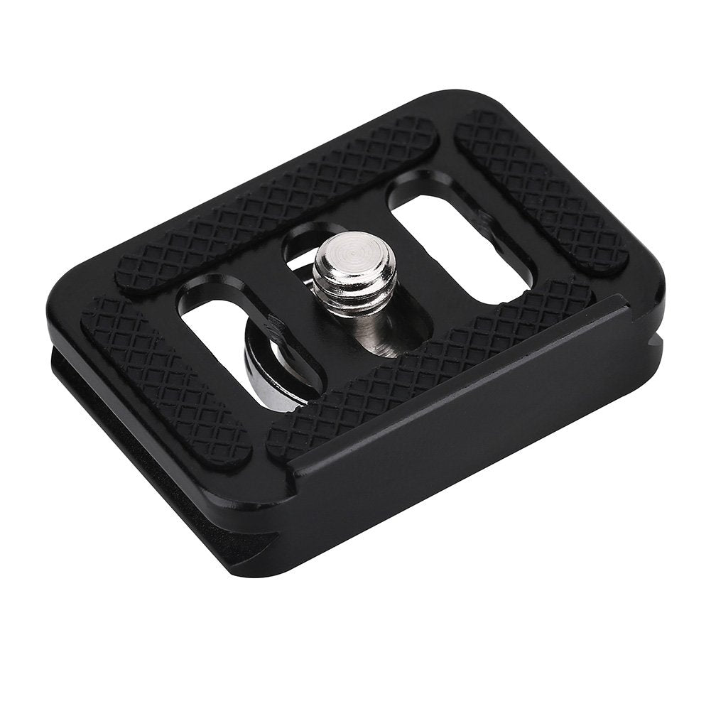 Mini Aluminium Alloy Quick Release Plate Camera Mount Tackle Photography Accessory with 1/4'' Screw, Suitable for SIRUI TYC10 T005 / T025 Ball Head