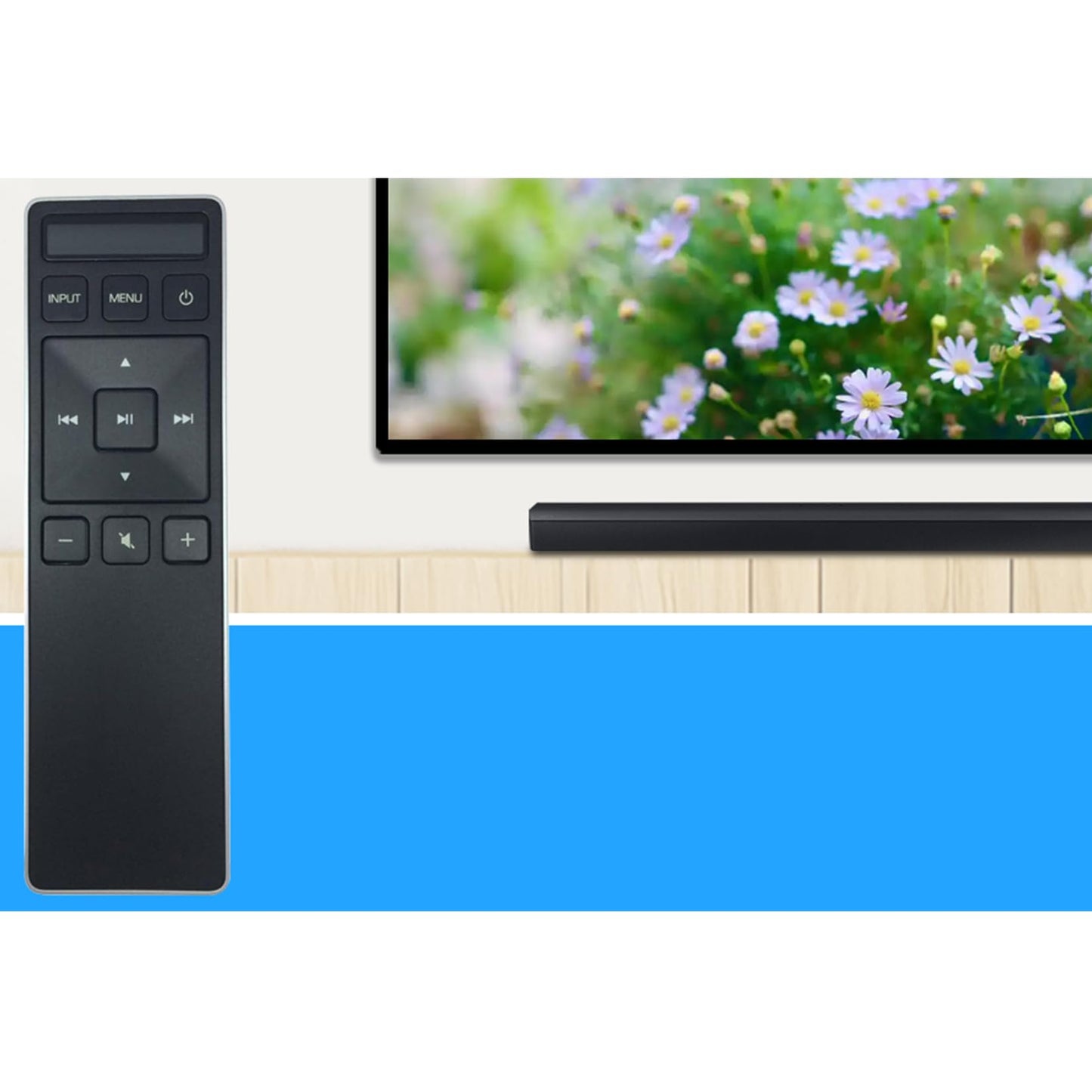 XRS551-C Replacement Remote Control Applicable for VIZIO SB3851C0 SB3851-C0 SB3851C0M SB3851-C0M SB3851D0 SB3851-D0 SB4051C0 SB4051-C0 SB4051D5