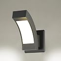 Lustrlach Modern Outdoor Wall Light LED Exterior Light Fixture Waterproof Porch Light Wall Mount Sconce 600LM 7.5W for House Garage Patio Garden Front