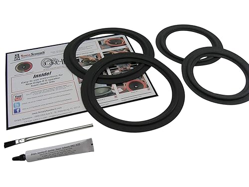 Simply Speakers Foam Edge Repair Kit Compatible with JBL MRV308, MR38, J830M, J800MV, J900MV Foam Repair Kit