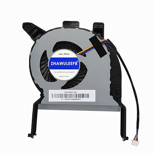 Lee_store CPU Cooling Fan for HP ProDesk 400/600 G2 / EliteDesk 800 G2, P/N: 810571-001 DFB593512MN0T, DC12V 0.7A 4-Wire, 4-Pin