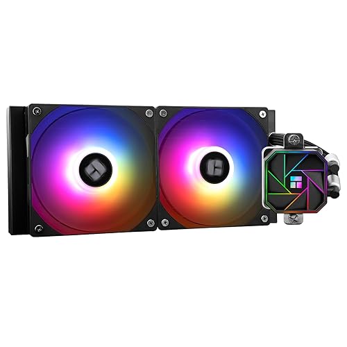 Thermalright Aqua Elite 240 V3 Water Cooling CPU Cooler, Double PWM ARGB Fans with S-FDB Bearings,Efficient PWM Controlled Pump,for AMD/AM4/AM5, Intel