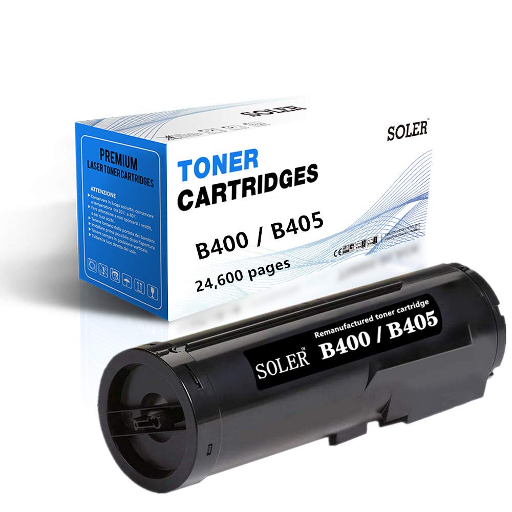 SOLER Remanufactured Toner Cartridge Replacement for B400 B405 Toner Cartridge for Xerox VersaLink B400 B400N B400DN B405 B405DN 106R03584 Printers