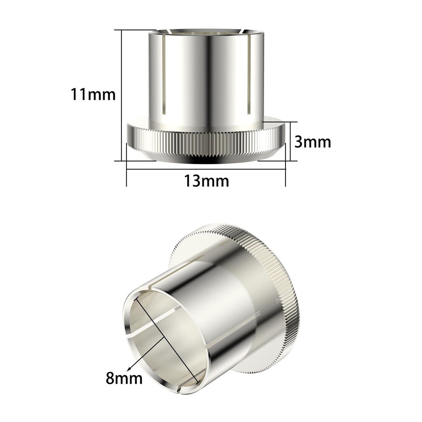 4X RCA Caps Rhodium-Plated RCA Female Protective Caps Noise Stopper HiFi Dust Caps Covers for Chassis Sockets Plug Jacks to Prevent Dirt