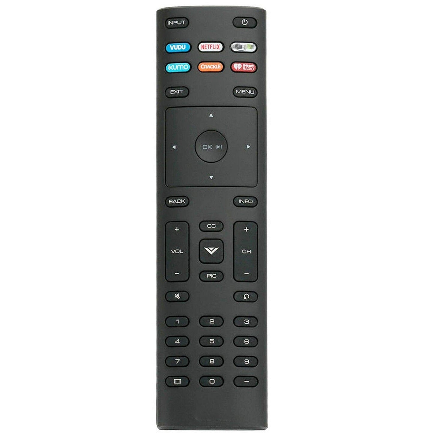 New XRT136 Compatible with Vizio Smart TV Remote Control w Vudu iheart Netflix 6 Keys