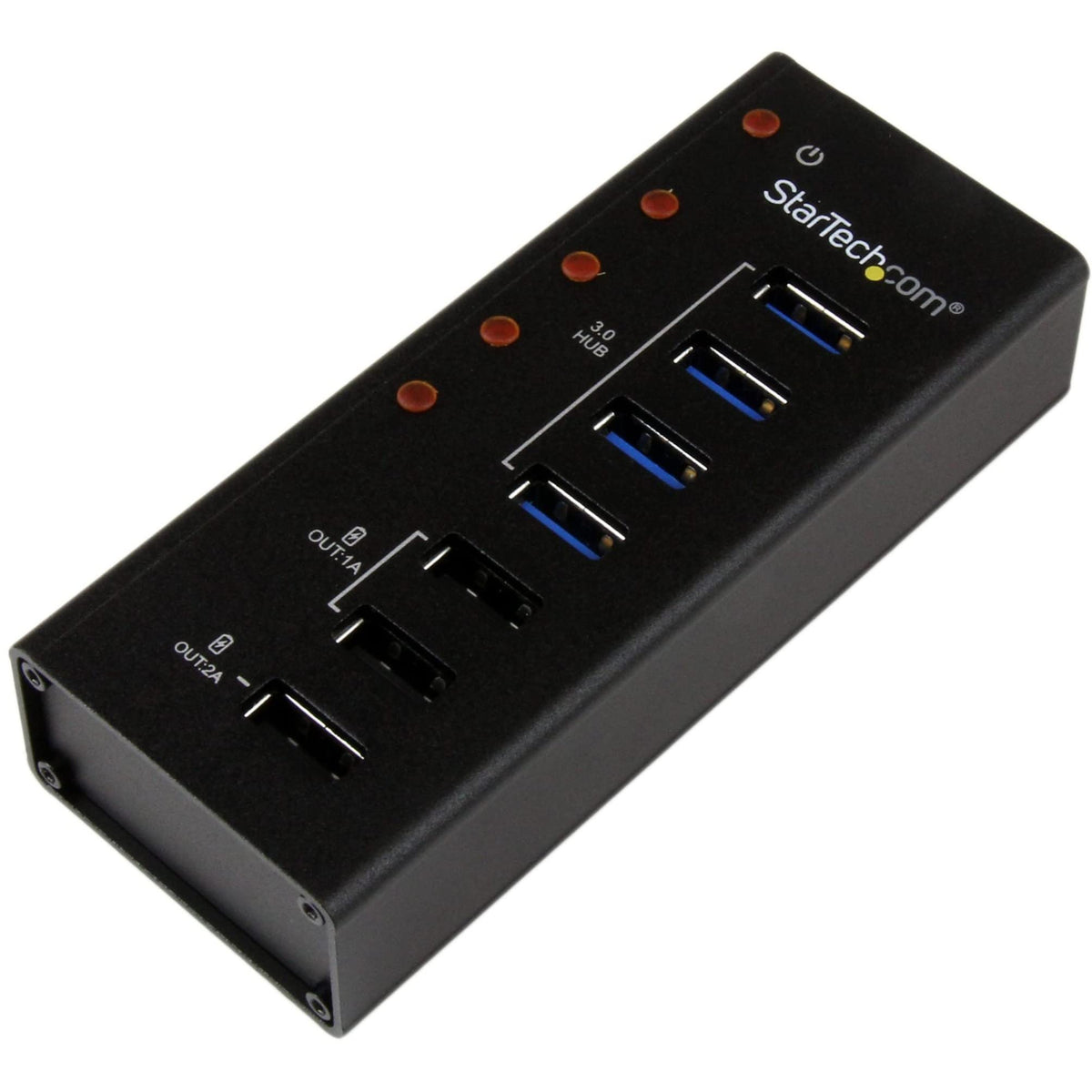 StarTech 7-Port USB-A Charging Hub, 5Gbps (ST4300U3C3)
