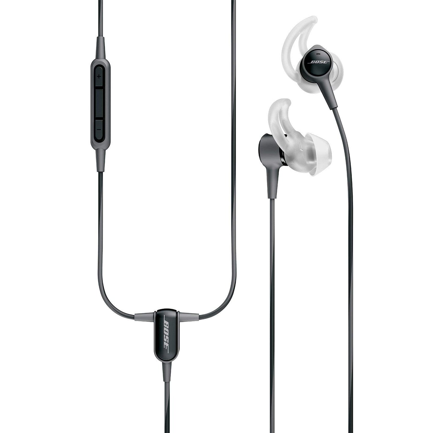 Bose SoundTrue Ultra in-ear headphones -compatible for Apple devices 741629-0010-cr Charcoal (Renewed)