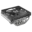 SCYTHE Big Shuriken 4 Low Profile CPU Cooler, 4.7" x 4.8" x 2.6", 12V, 200W, 31.78dB, Compatible with Desktop, Laptop, Server, Other Electronic