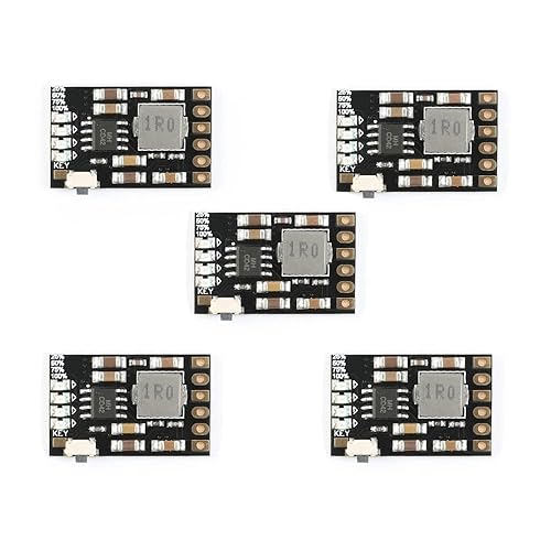 Rakstore 5pcs MH-CD42 CD42 DC 5V 2.1A Mobile Power DIY Board 4.2V Charge/Discharge(Boost)/Battery Protection/Indicator Module