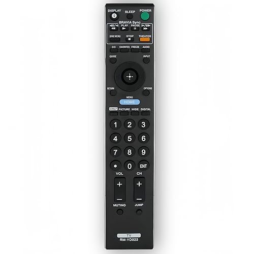 Replacement Remote Controller Compatible for KDL-46Z5100 KDL-40XBR9 KDL-52XBR9 KDL-52XBR10 Sony Bravia LCD HDTV