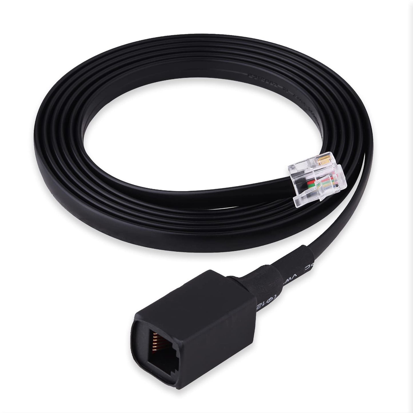 1.5 M/4.92ft 6Pin Removable Separation Handheld Mic Extension Cable Cord for FT-7800R, FT-8800R, FT-7900R, FT-8900R, etc.