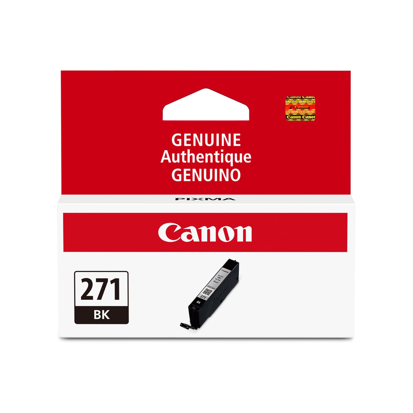 Canon CLI-271 Genuine Black Ink Tank, Compatible with MG6820, MG6821, MG6822, MG5720, MG5721, MG5722, MG7720, TS5020, TS6020, TS8020, and TS9020