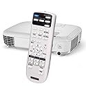 ESolid 1599176 Replacement Remote Control for Epson PowerLite 955W/ 955WH/ 965/ 965H/ 97/ 97H/ 98/ 98H/ 99W/ 99WH/ S17/ S27/ W17/ W29/ X17/ X27/ X29