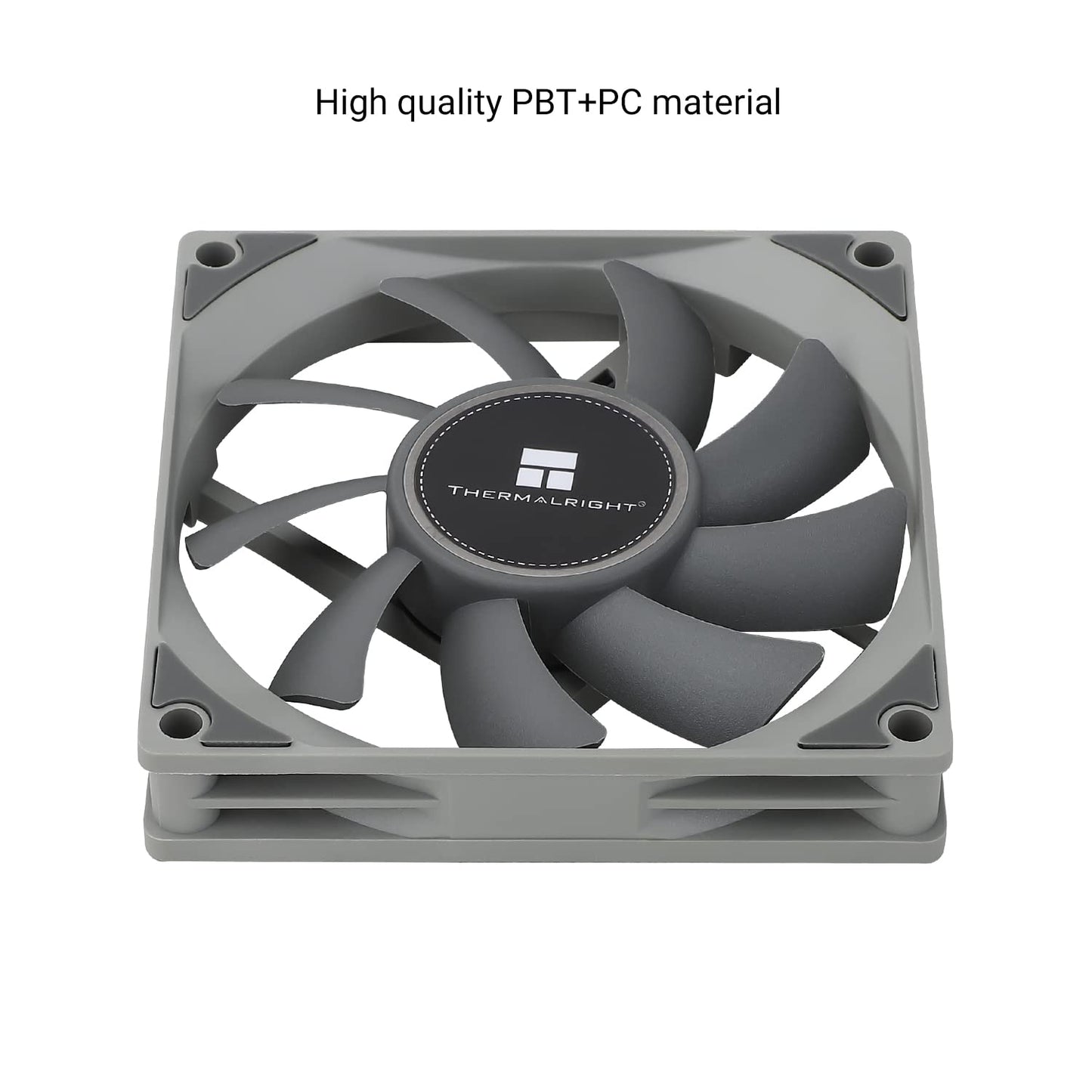 Thermalright TL-8015 CPU Fan Computer case Fan Quiet 4pin PWM PC Fan, 15mm Slimline Cooler Fan, 2200RPM Speed, 80mm CPU Cooling Fan
