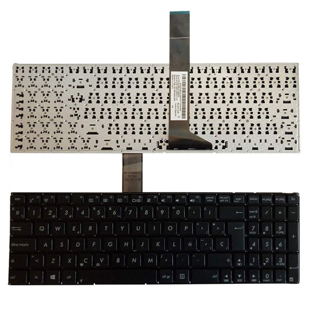 Laptop Replacement Keyboard Fit Asus X550L X550LA X550LAV X550LB X550LC X550LD X550LDV X550LN X550MJ X550C X550CA X550CC X550CL Spanish Layout