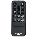 AKB74815301 Remote Control Replacement Applicable for LG Soundbar S55A3-D LAS454B S45A1-D LAS453B SH3B SPH3B-W SH3K SJ4Y SPH4B-W LAS485B Sound Bar
