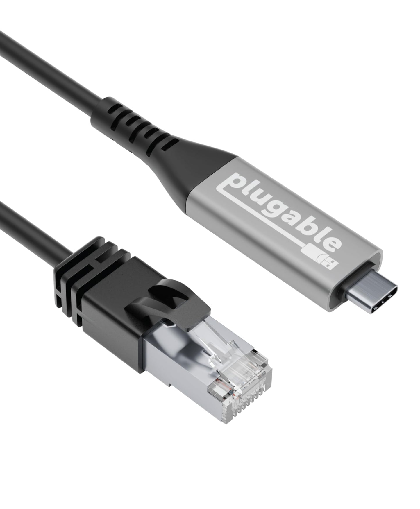Plugable USB C to Ethernet Cable: USBC to RJ45 Ethernet Cord, Directly Connected LAN Gigabit Network Adapter for MacBook Pro, iPad Pro, iPhone 15/16