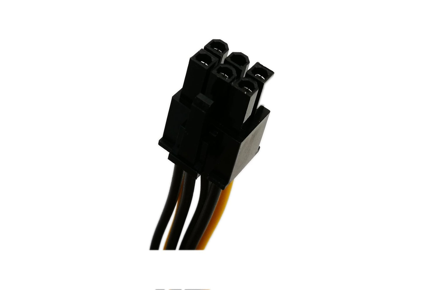zdyCGTime 6-Inch 6 Pin PCI to 15Pin SATA Power Splitter Express Video Card Power Cable Adapter