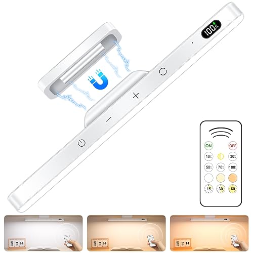 Ferswe 5W Mirror Lights with Remote Control,3 Color Adjustable Makeup Light with 120 LEDs,2500mAh Rechargeable Light Bar,Touch Light Wireless