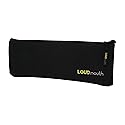 LOUDmouth Long Zippered Pouch for Large Wireless Microphones | Mic Bag | 12.5" x 4" (1 Pack)