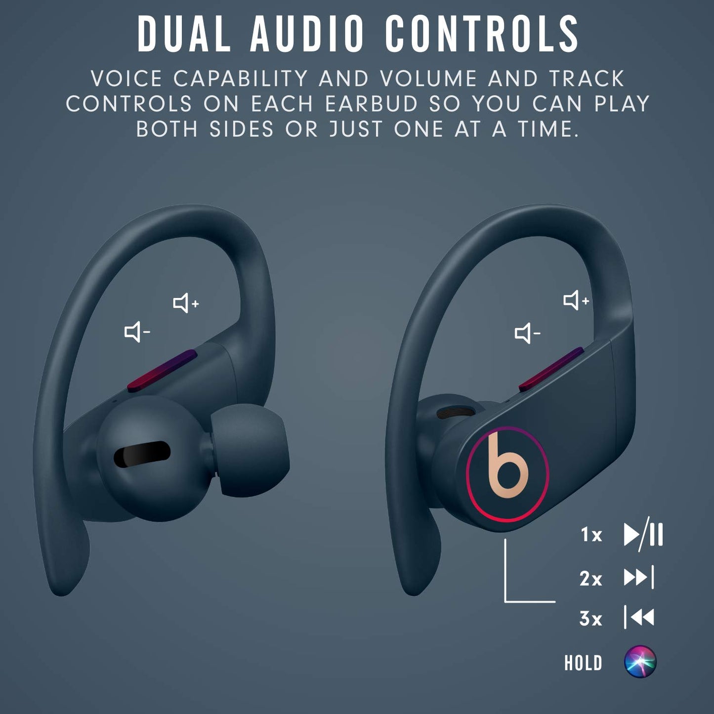 Beats Powerbeats Pro Wireless Earbuds - Apple H1 Headphone Chip, Class 1 Bluetooth Headphones, 9 Hours of Listening Time, Sweat Resistant, Built-in