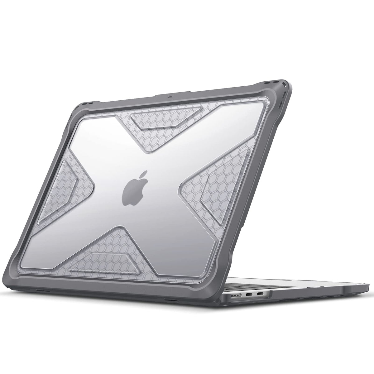Fintie Rugged Case for MacBook Air 13 Inch, Gray