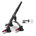 NEEWER Triple Suction Cup Car Mount Kit with 2in1 Extension Pole/Selfie Stick, Quick Release Outside Windshield Magic Arm Camera Mount Compatible