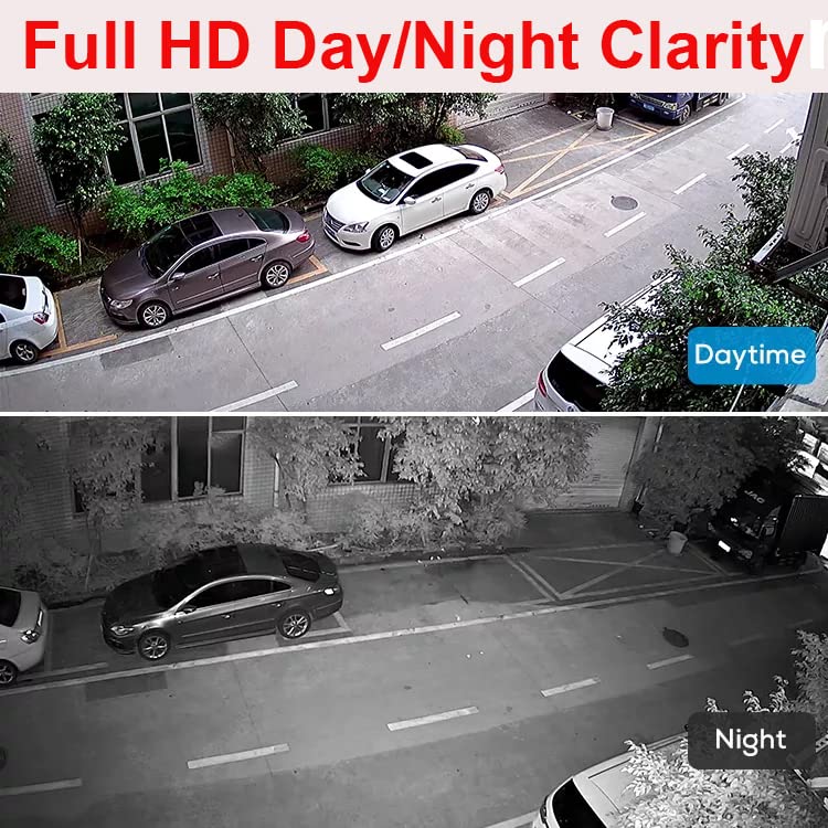 1stPV 5MP Super HD Analog Security IR Bullet Camera, 2.8-12mm Manual Varifocal Lens, 100ft Smart IR Night Vision, IP66 Weatherproof, 4-in-1