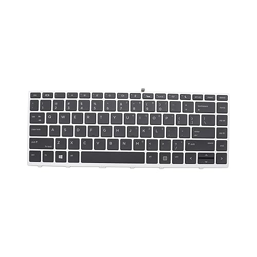 Abakoo New Replacement Keyboard for HP Probook 430 G5/440 G5/445 G5 with Backlit, US Layout, L01071-001