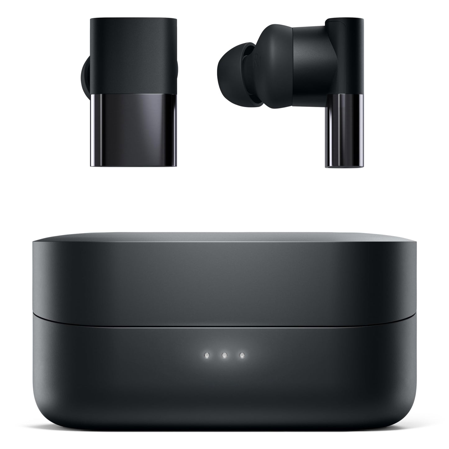Status Between 3ANC Onyx True Active Noise Cancelling Wireless Earbuds - Black iPhone & Android ANC in Ear Buds, Charging Case, Built-in 6