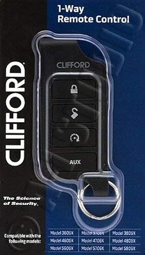 Clifford 7656X 1-Way Remote Control