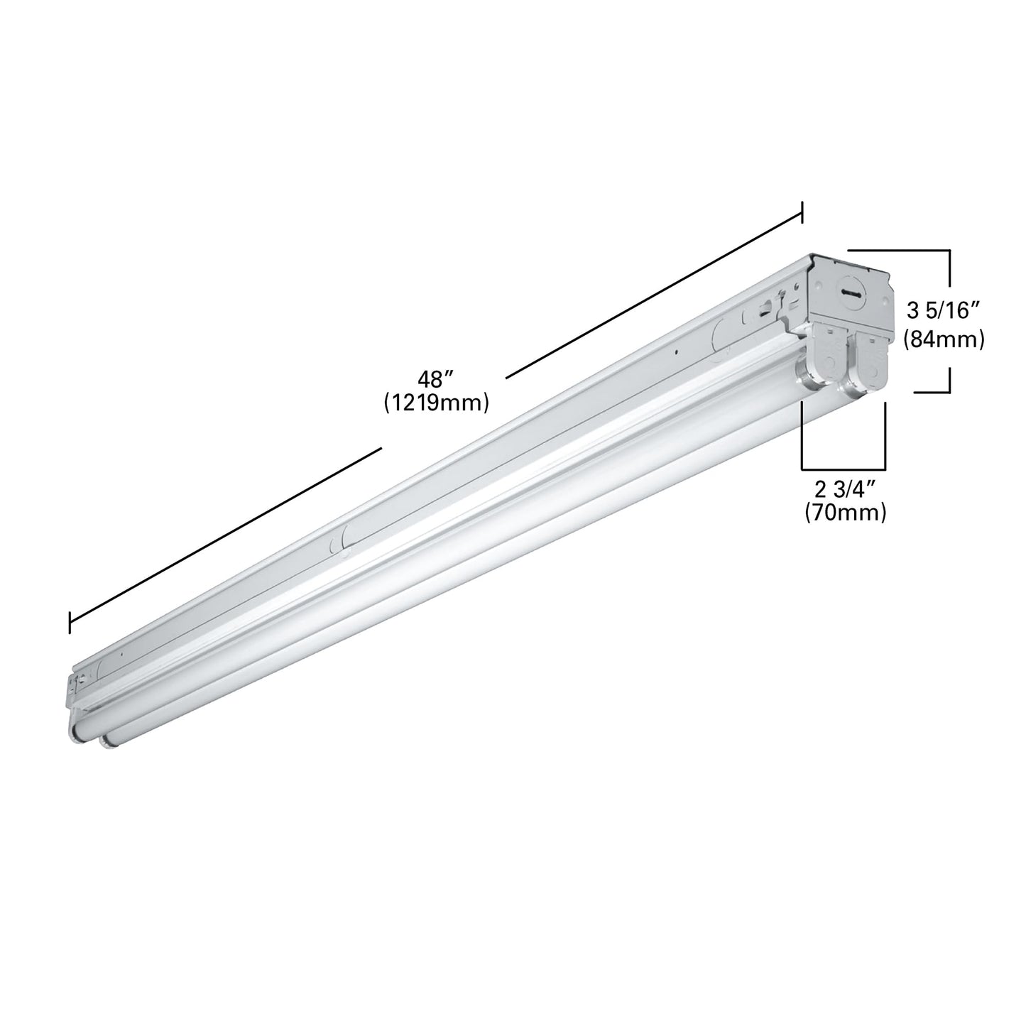 COOPER LIGHTING SNF232RC 4' 2 Lamp T8 Residential Light