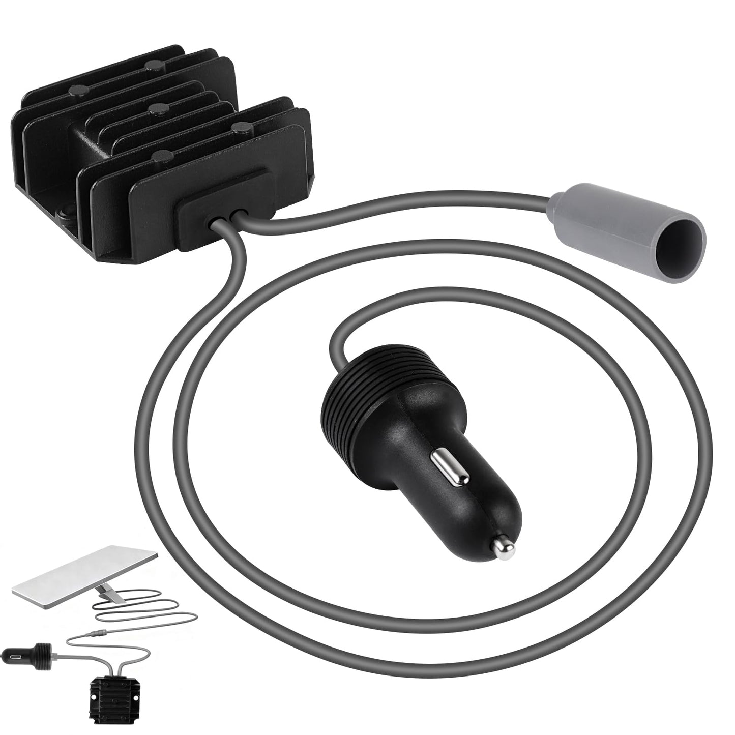 Starlink Mini 12V Adapter, 9-28V to 30V 3.5A DC Step Up Starlink Mini DC Power Supply with Cigarette Lighter Plug for Starlink Mini Dish Router…