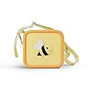 Kidamento kiimento Soft Silicone Camera Case - Durable and Adorably Stylish Bag - Promotes Comfort and Independence - Little Bee