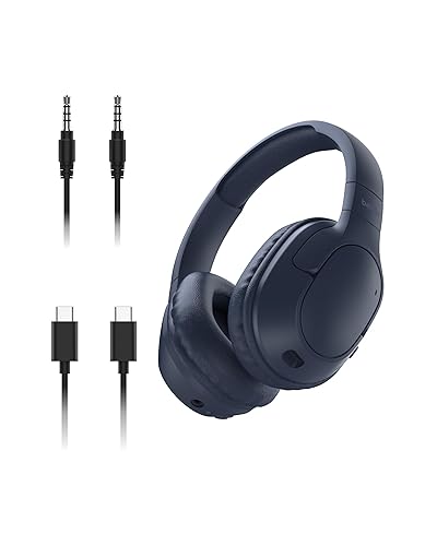 Belkin SoundForm Surround Bluetooth Over-Ear Headphones - Environmental Noise Cancelling Headphones - Wireless w/ 60H Playtime & Soft Ear Cups…