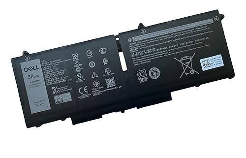 DELL FK0VR 15.2V 58Wh 4-Cell Standard Rechargeable Lithum-ion Battery For Dell Latitude 5330/5330 2 in-1, 7330/7330 2-in 1,7430/7430 2-in-1, Latitude