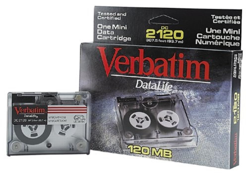 Verbatim 120MB Dc2120 Data Cart 1-Pack