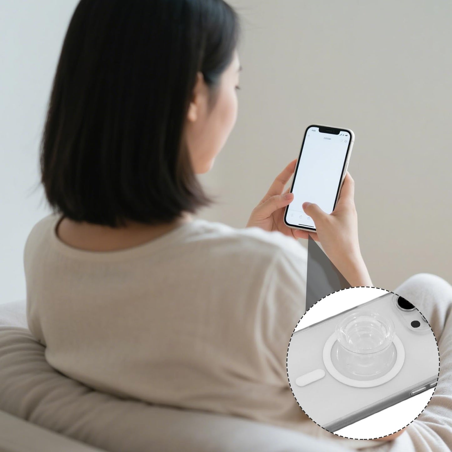 10 Pcs Expandible Collapsible Mobile Phone Grip Stand Holder, Self-Adhesive Adhesive on The Bottom, Suitable for Mobile Phones, Tablets and Other