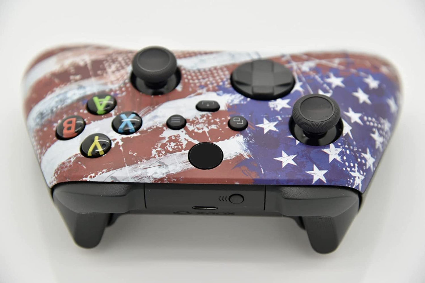 ProControllers LLC Hand Crafted Custom Controller Compatible with Xbox Series X/S & Xbox One (U.S Flag)
