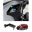 FIILINES Dashboard Center Console Organizer & Phone Holder for Honda CRV 2023-2026, Dash Organizer with 360 Degree Rotation Phone Mount CRV