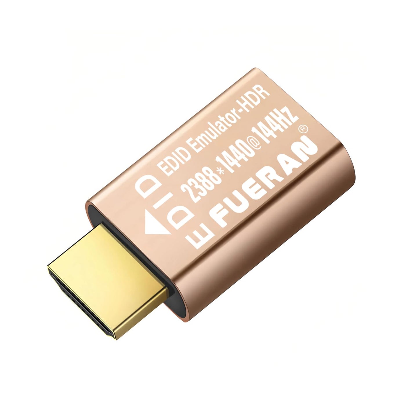 FUERAN HDMI Dummy Plug - Special Resolution 2388X1440@144hz Virtual Display Emulator for PC, VR Headsets&Cryptocurrency Mining EDID Headless Ghost